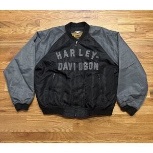 Vintage Harley-Davidson Jacket 100th Anniversary USA 2003 Bomber 2XL